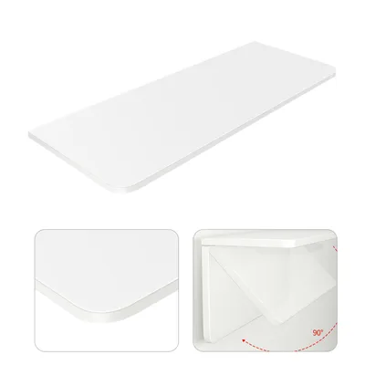 Produktbild von Wandmontierter Klapptisch Klappbarer Wandtisch Platzsparender Schwimmender Schreibtisch Weiß