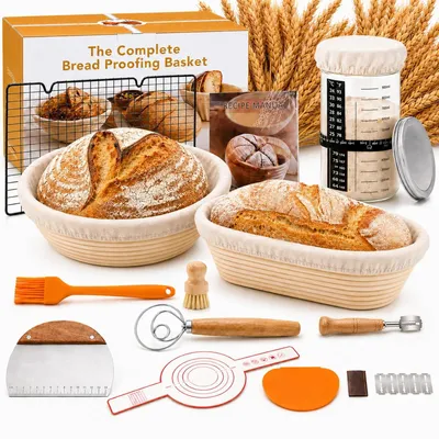 Produktbild von Sauerteig Starterset, Brotbackzubehör, für Anfänger
