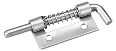 Productafbeelding van 20 stalen meubelframes, veerspanningselementen (links), deurpen, slotpen, 2,2 inch