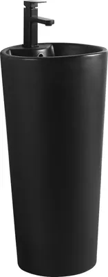 Produktbild von Mexen Rena freistehendes Waschbecken 40 x 40 cm, schwarz matt - 26014070