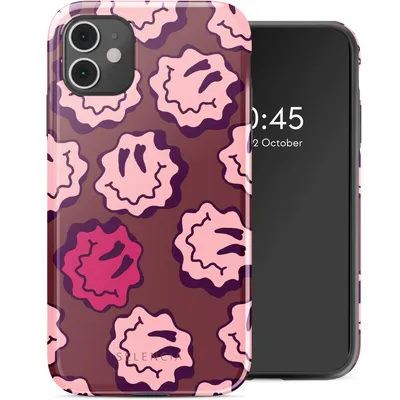 Obrázok produktu pre Selencia Vivid Zadný kryt pre Apple iPhone 11 - Wavy Smiley Pink