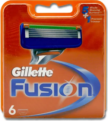 Immagine prodotto di Lamette Gillette Fusion, confezione da 6 pezzi
