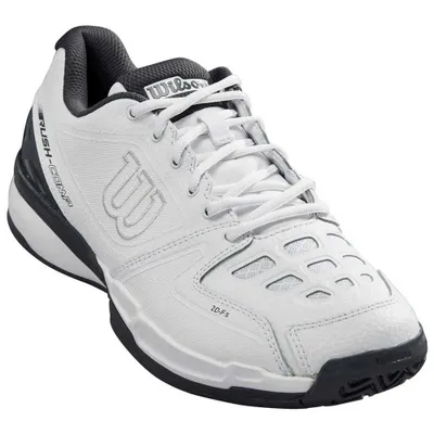 Produktbild von Wilson Rush Comp LTR Mens Shoe White/White/Ebony 41 Herren Tennisschuhe