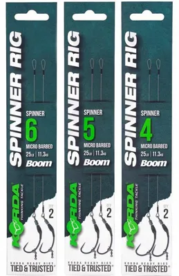 Produktbild von Korda Spinner Rig Spinner 25lb - Karpfenvorfach, Größe:4