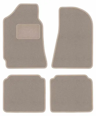 Immagine prodotto di Tappetini in moquette per FSO Polonez 1971-2002 (liftback) – set 4 pezzi, beige, su misura – Wielganizator LUX
