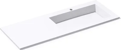 Immagine prodotto di doporro Lavabo da Appoggio, Lavandino Bagno, Lavabo da Minerale Fuso Colossum820