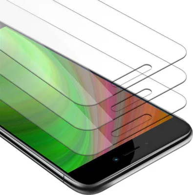 Produktbild von Cadorabo 3x Panzer Folie für Huawei P8 LITE 2017 Schutzfolie in Transparent Folie Tempered Display-Schutzglas