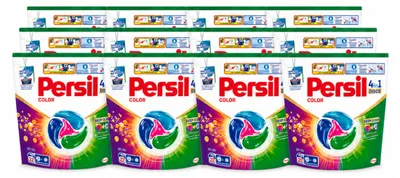 Produktbild von 12 x Persil Color 4in1 Discs - Waschmittel-Capsules für Buntwäsche - Vorteilspackung - 12 Stücke
