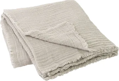 Produktbild von Blomus "blomus Decke Double moonbeam beige Baumwolle 66532 (130x200cm)"