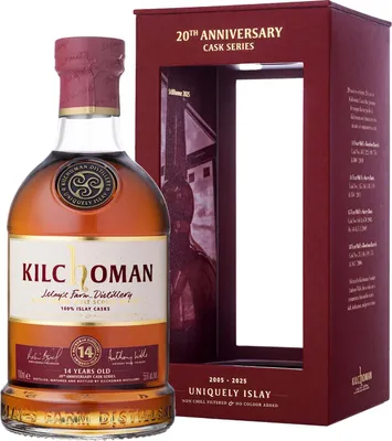 Produktbild von Kilchoman 14 Jahre - Sherry Butts - 100% Islay Casks - 20th Anniversary Cask Series - Islay Single Malt Scotch Whisky
