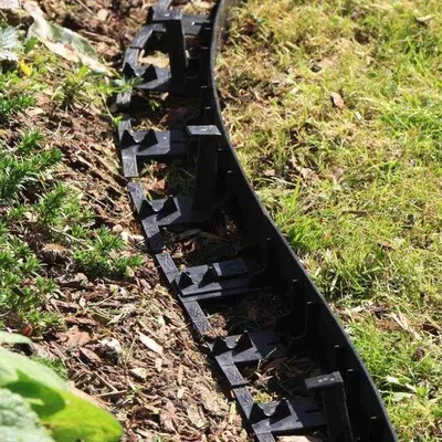 Immagine prodotto di Bordura nera per prato, 10 m, per giardino