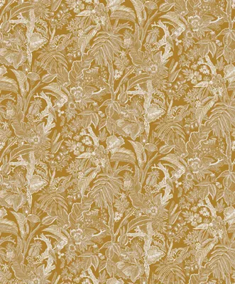 Zdjęcie produktu dla Khroma by Masureel Tapeta kwiaty żółtym - 630981 - 53 cm x 10.05 m