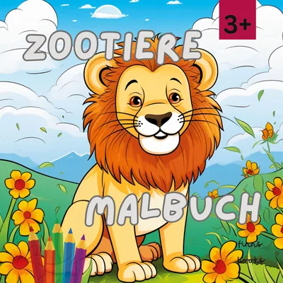 Produktbild von Zootiere Malbuch