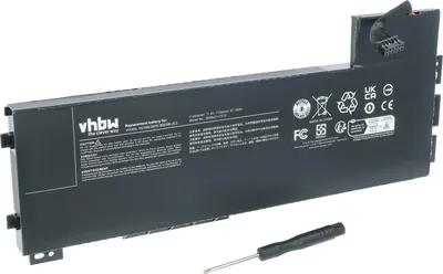 Produktbild von vhbw Akku kompatibel mit HP ZBook 15 G3 (T7V55EA), 15 G3 (T7V53EA), 15 G3 (T7V54EA), 15 G3 (T7V52ET) Notebook (7700 mAh, 11,4 V, Li-Polymer)