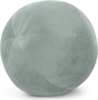 Produktbild von EUROFIRANY | Dekokissen - Kugel 24 cm - salbeigrünes Kissen – Elegand und Modern