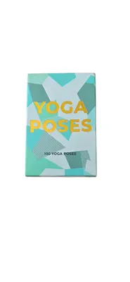 Produktbild von Gift Republic 100 Yoga Posen Karten, Grün, Einheitsgröße