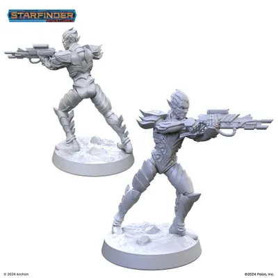 Productafbeelding van Masters of the Universe Miniatuurfiguren: ALT DROW ENFORCER