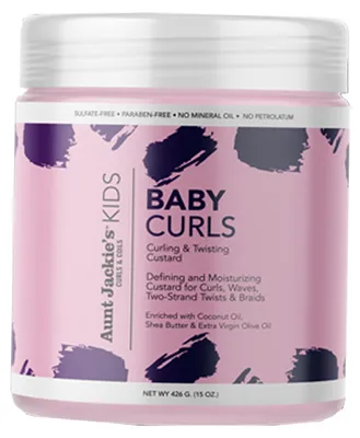 Productafbeelding van Aunt Jackie's - Baby Girl Curls - Custard - 426 gr
