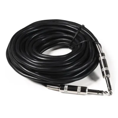 Produktbild von Klinke-Verbindungskabel HOLLYWOOD 10m, 6,3 mm Stecker-Stecker, stereo