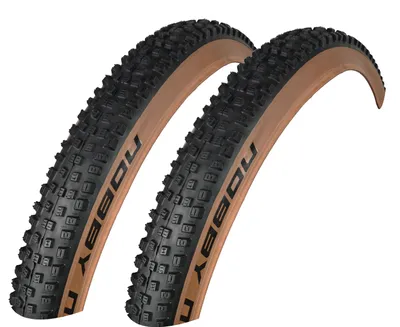 Produktbild von 2x Schwalbe Nobby Nic 62-622 schwarz/bronze Faltreifen 29x2.40 Fahrradreifen