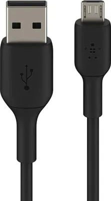 Produktbild von Belkin CAB005BT1MBK, 1 m, USB A, Micro-USB A, Schwarz