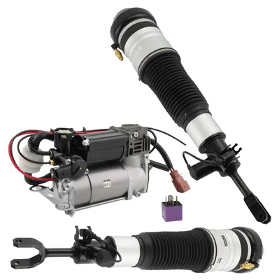 Produktbild von 2x Vorne Federbein + 1x Kompressor for Audi A6 C6 S6 4F0616039 4F0616005E