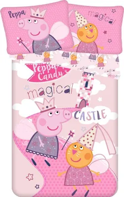 Obrázek produktu pro Povlečení Peppa Pig 138 140x200, 70x90 cm - bavlna