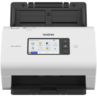 Zdjęcie produktu dla Brother ADS-4900W, 215,9 x 355,6 mm, 600 x 600 DPI, 1200 x 1200 DPI, 48 bit, 24 bit, 8 bit