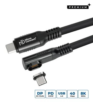 Immagine prodotto di MicroConnect Premium angolato USB4 liquido