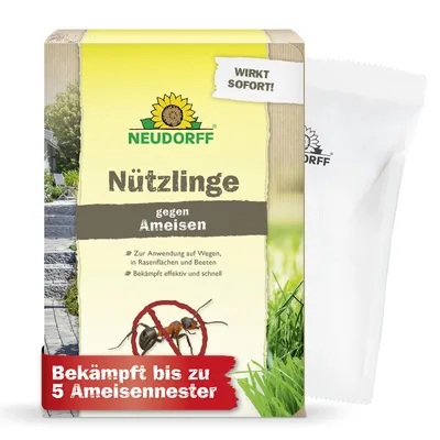 Produktbild von Neudorff Nützlinge gegen Ameisen – 5 Mio. SF-Nematoden gegen Ameisen