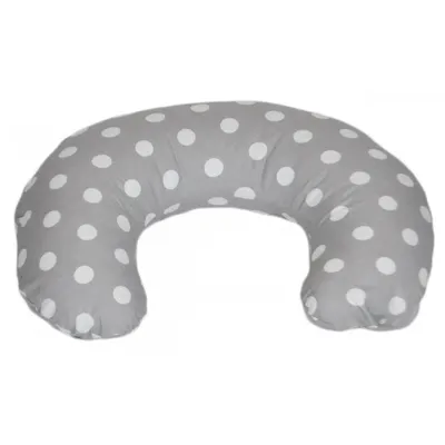 Image de Coussin d'appui-tête à pois gris