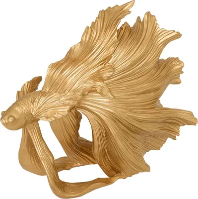 Produktbild von Eazy Living Dekofigur H22,5 cm Fisch Gold