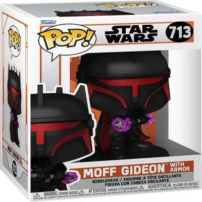 Zdjęcie produktu dla Figurka Star Wars: The Mandalorian - Moff Gideon with Armor (Funko POP! Star Wars 713)