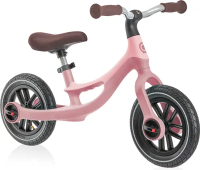 Produktbild von GLOBBER GO BIKE ELITE AIR – Laufrad für Kinder, 10 Zoll Luftbereifung, Sattel höhenverstellbar, pastellrosa