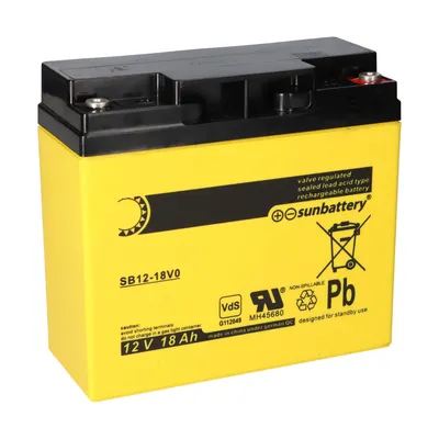 Immagine prodotto di SUN Battery SB12-18V0 Batteria AGM 12V 18Ah al piombo con VDS