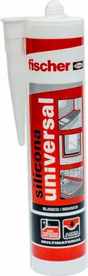 Produktbild von Silikon universal grau f98648 fischer 280ml