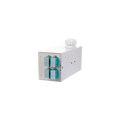 Obrázek produktu pro Metz Connect OpDAT REG K splice 4xSC-D (aqua), OM3,mit Crimpsplicehalter FO splice box