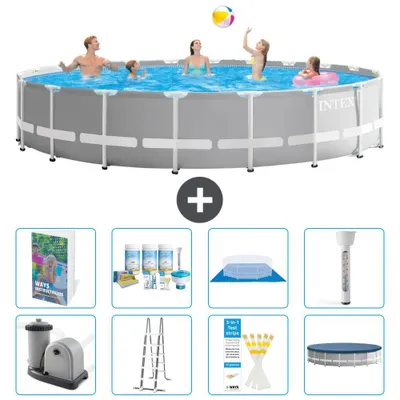Immagine prodotto di Piscina Prism Frame rotonda - 610 x 132 cm - 9 pezzi  S574