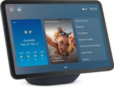 Zdjęcie produktu dla Amazon Echo Show 11, Amazon Alexa, Prostokąt, Szary, Glacier White, Angielski, Hiszpański, 27,9 cm (11")