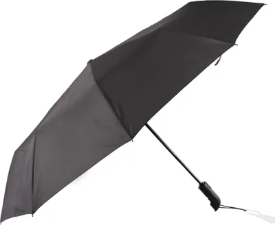 Produktbild von Biggdesign Moods Up Premium Automatischer Regenschirm Grau – Windfest, 23" x 10 Segmente, UV-Schutz, Wasserdichtes 190T Pongee-Gewebe, Kompakt & Stilvoll