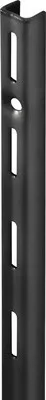 Produktbild von Wandschiene 1-reihig H 495 mm schwarz
