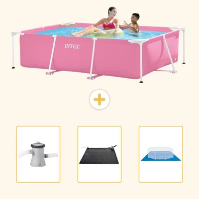 Produktbild von Rechteckiger Frame Pool - 220x150x60 cm - 4-teilig SCB79