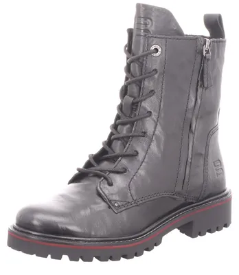 Produktbild von Bagatt Damen-Schnürstiefelette Schwarz, Farbe:schwarz, EU Größe:39