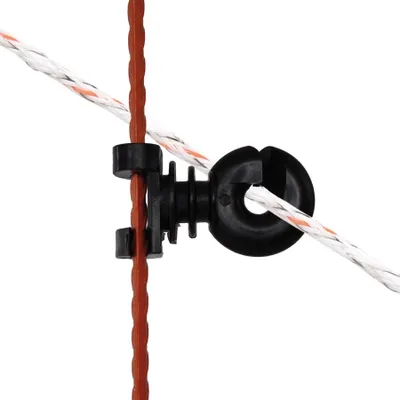Produktbild von Gallagher Doppelklipp-Isolator für Federstahlpfahl oval (10)