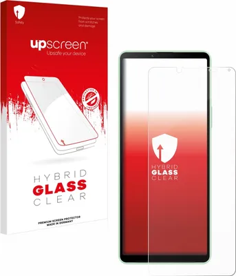 Produktbild von upscreen Schutzglas für Sony Xperia 10 V Schutzfolie Panzer Folie Glas Display Schutz klar