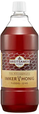 Image de BREITSAMER HONIG 846465 BREITSAMER HONIG Imkergold Honig, 1,5 kg