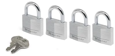 Immagine prodotto di Set di 4 lucchetti Master Lock (40 mm) 9140EURQNOP