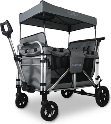 Produktbild von FUXTEC 4-Sitzer XL Luxus Bollerwagen FX-CTXL900 Grau