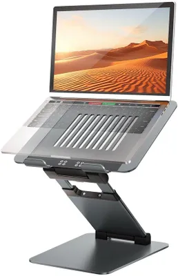 Produktbild von Ergonomische laptopstandaard met verstelbare hoogte voor staand werken und verbesserte Haltung