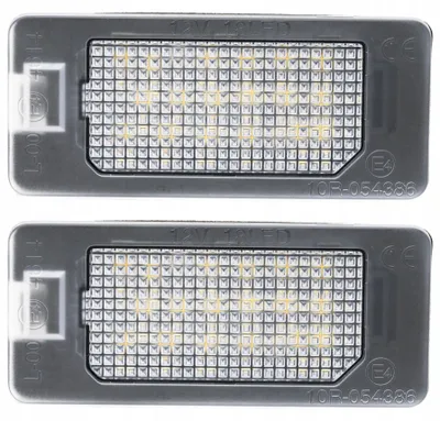 Produktbild von LED Kennzeichenbeleuchtung – Nummernschildleuchte für Audi A4 B8, Q3, Q5, TT und VW Passat B6